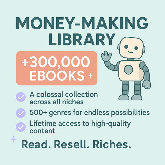 +300,000 eBooks & +12M PLR Articles