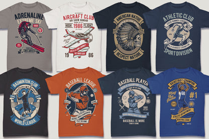 120,000+ Editable T-Shirt Designs